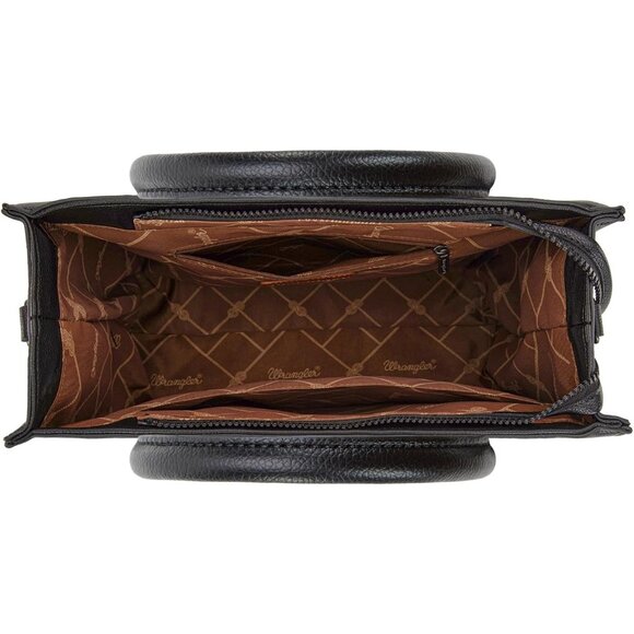 Practical Wrangler Large Tote for Women - Lightweight, Stylish, Vegan Leather - Picture 6 of 6